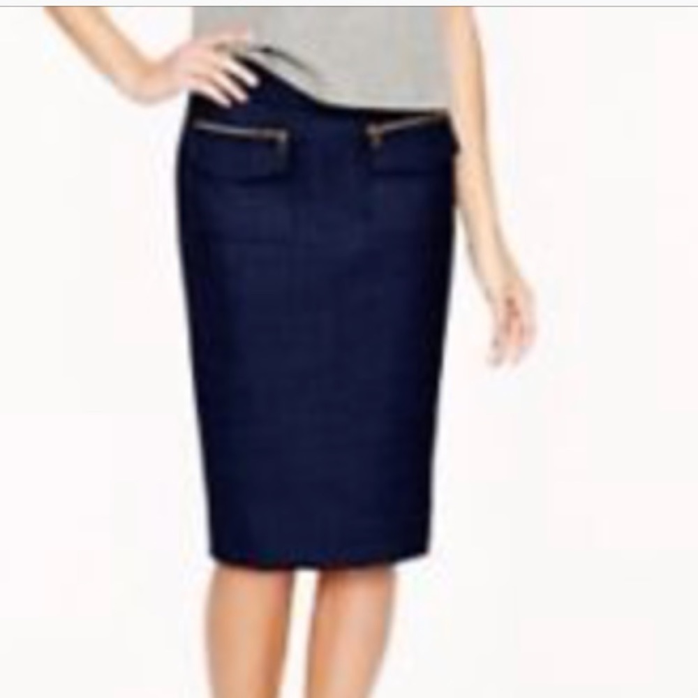J Crew wool pencil skirt
